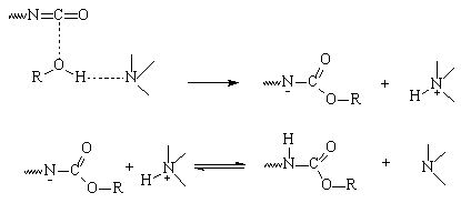 tertiary amine reactions